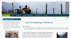 Desktop Screenshot of klub-podroznika.com.pl